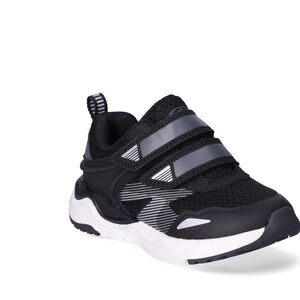 Athletic Works Kids Black and Gray Sneakers